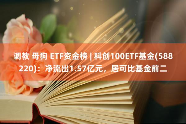 调教 母狗 ETF资金榜 | 科创100ETF基金(588220)：净流出1.57亿元，居可比基金前二